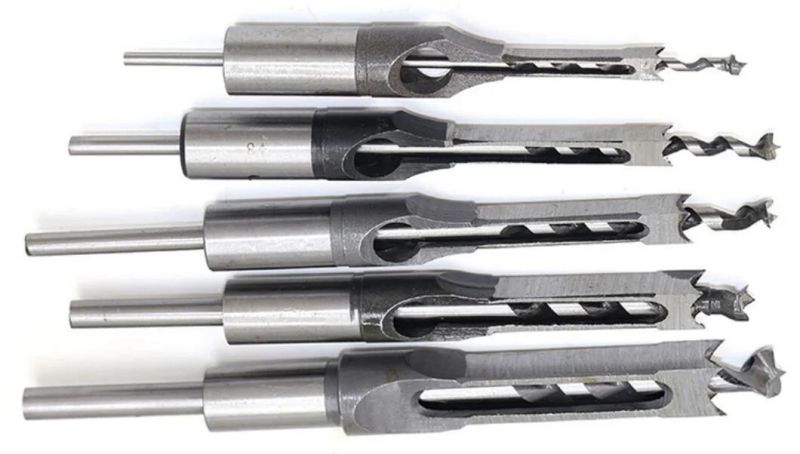 Woodworker Square Hole Drill Bits Mortising Mortise Bits
