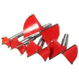 Round Shank Tungsten Carbide Tip Hinge Boring Wood Tct Forstner Drill Bit for Wood