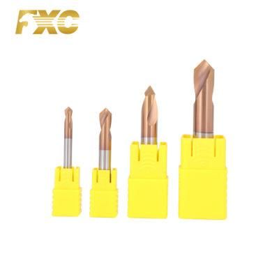 High Precised HRC55 2 Flutes Spot Drill with Good Surface Drilling