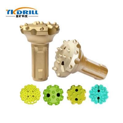 DTH Hammer Bit Drilling Rock CIR110 120mm Low Air Pressure DTH Hammer Carbon Button Bit