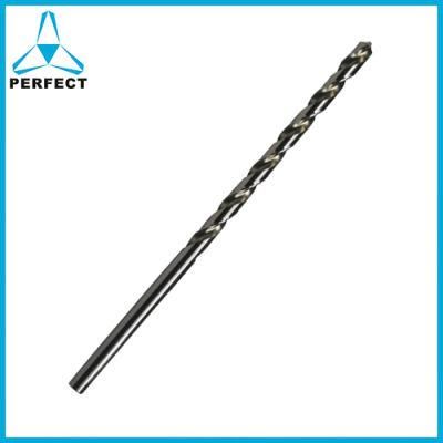 Fully Ground Taper Length DIN340 HSS Extra Long Drill Bit