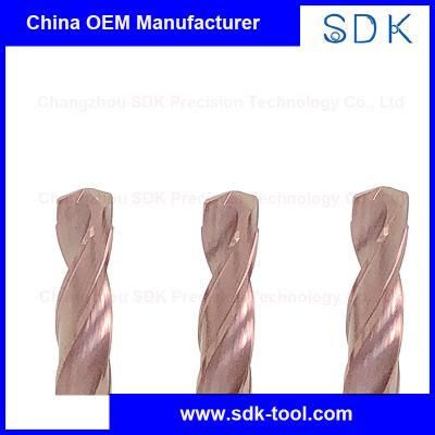 Solid Carbide Customized Carbide Step Drills for CNC Machine Drilling