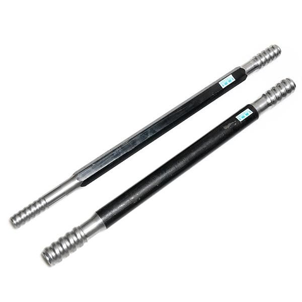 R25 R32 T38 T45 Drifting and Extension Mf Top Hammer Drill Rod for Tunneling