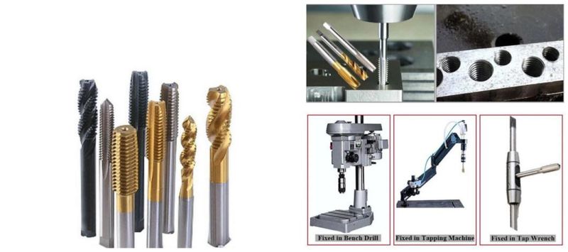 HSS M2 Straight Flute Machine Thread Tap for Stainless Steel