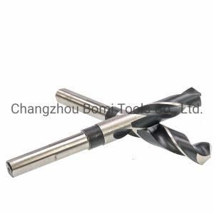 Power Tools HSS Drill Bits Factory Customized Silver and Deming Drill Bits with Reduced Shank Drill Bit