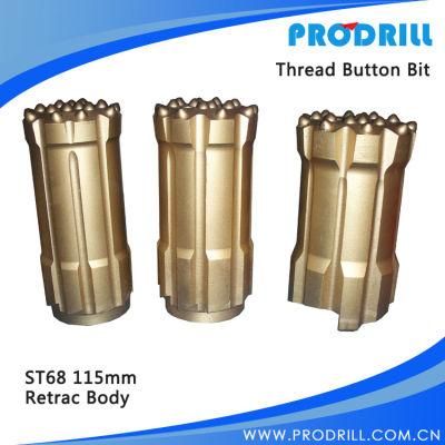 Golden St68115mm Retract Body Button Bit