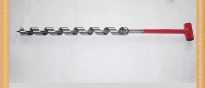 Tpfe Coating Hex Shank Single Flute Wood Auger Drill Bit for Wood Drilling