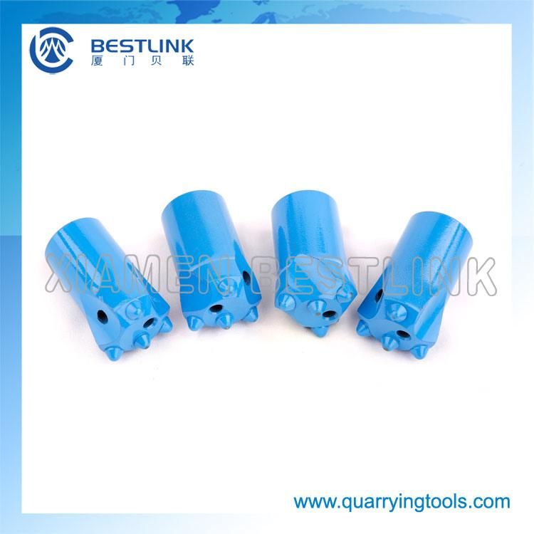 Tungsten Carbide Taper Drill Button Bit for Stone Quarrying