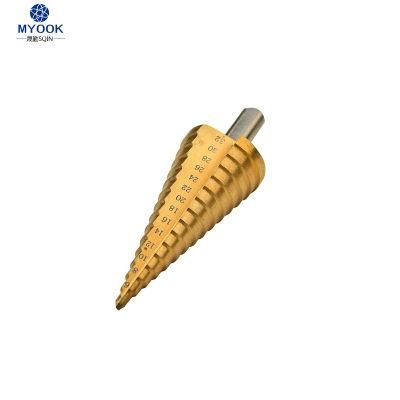 HSS Titanium-Coated Step Ladder Drill Bits