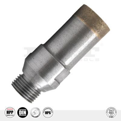 Premium Quality Diamond Drill Bit Hollow Male 1/2bsp Connection for Wet Drilling Tile Ceramic Porcelain Granite Marble Slabs.