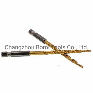 Power Tools HSS Drill Bits Factory Tool Power Drill Hex Shank with Countersink Drill Bit
