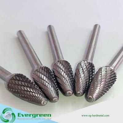 High Precision Tungsten Carbide Rotary Burrs