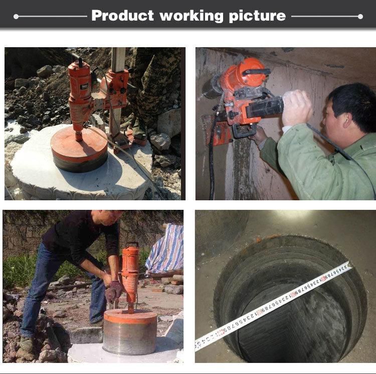 235mm Concrete Diamond Core Drilling Equipment with Various Speeds