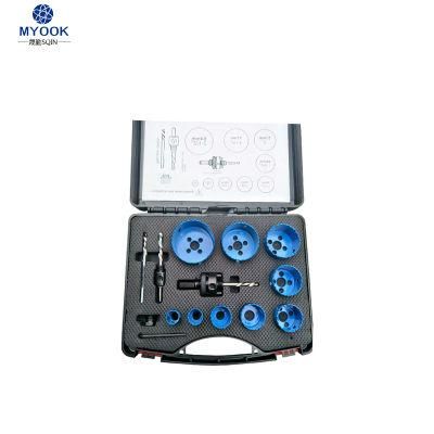 99PCS Metric DIN338 Titanium HSS Twist Drill Bit Set in Metal Box